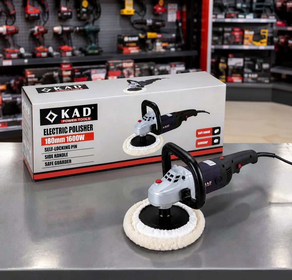 KAD Power Tools 1600W 180mm Polishing Machine - Tenderyard