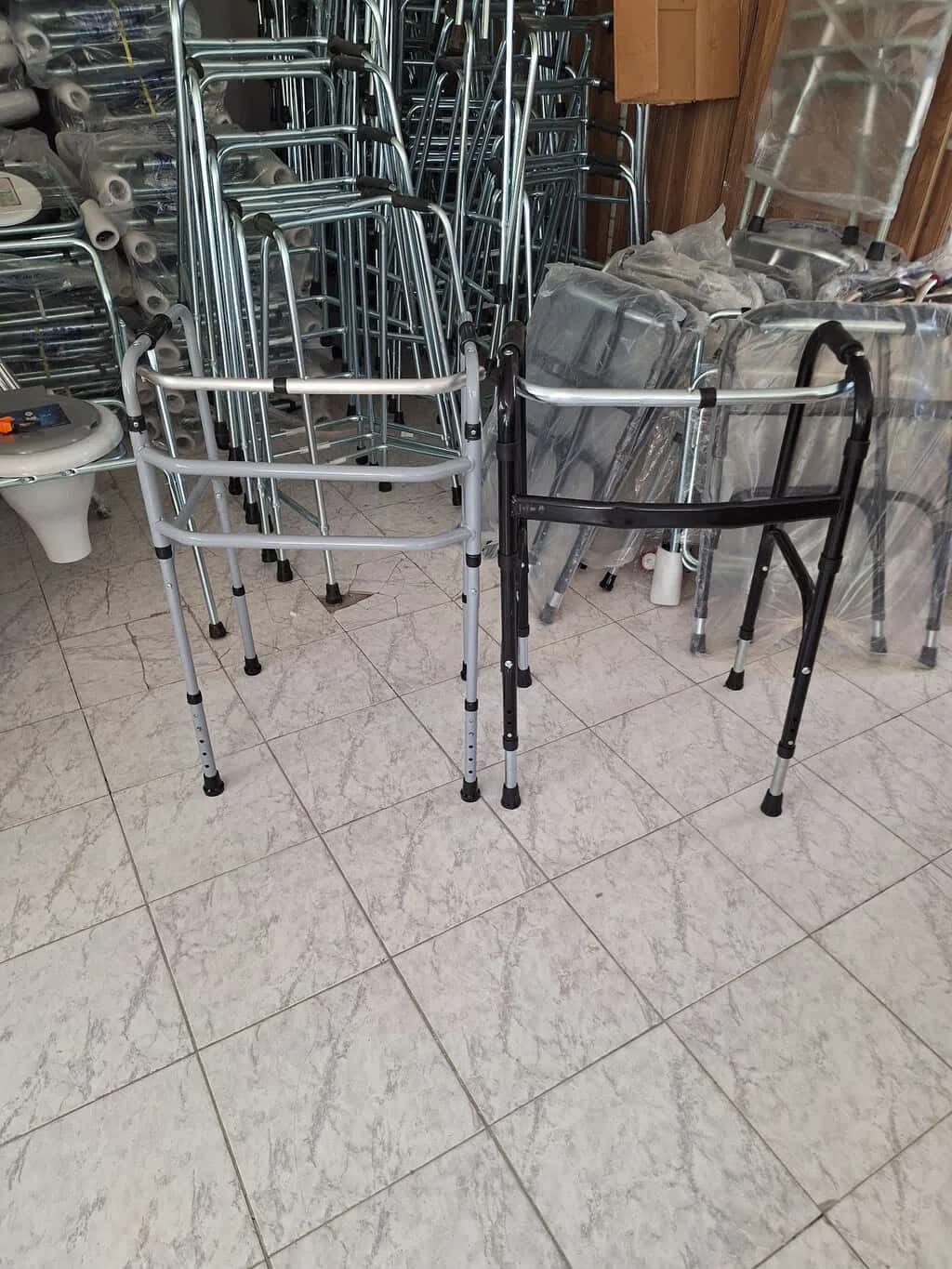 Walking aid and sanitary toilet for patients and disabled people - Tenderyard