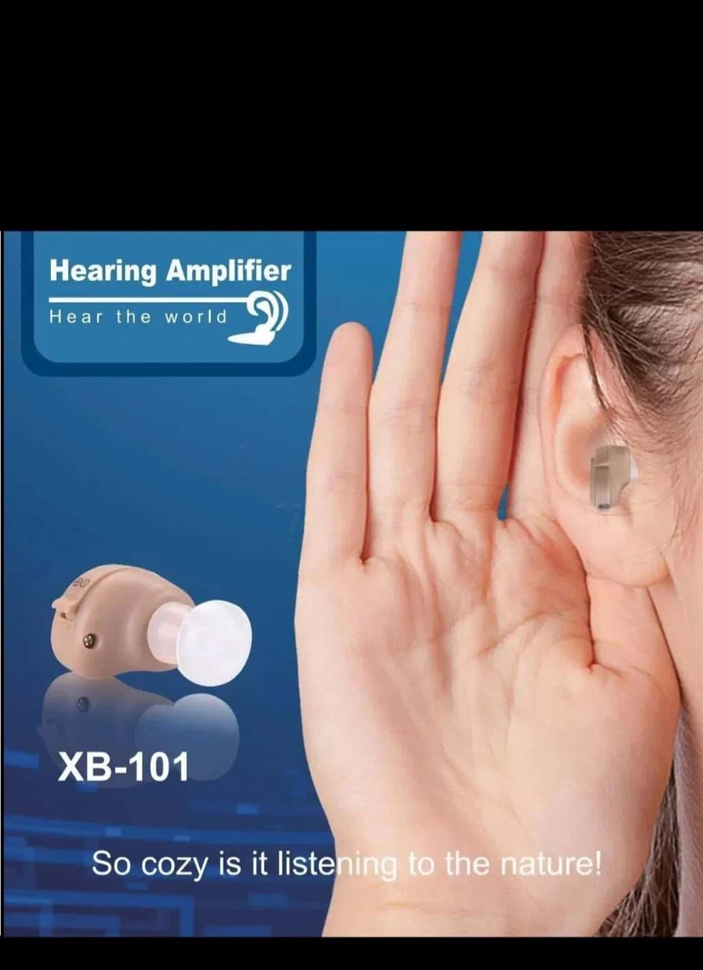 XB-101 Hearing Aid (Sound Amplifier) - Tenderyard