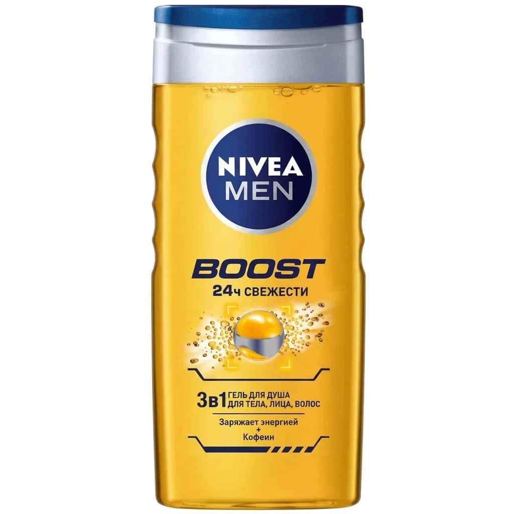 Nivea Men Boost 3-ü 1-də Duş Geli 250 ml - Tenderyard