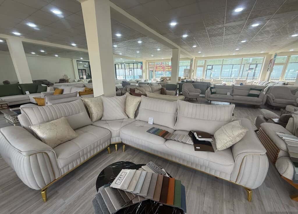 Künc divan, Qarışıq rəng - Tenderyard