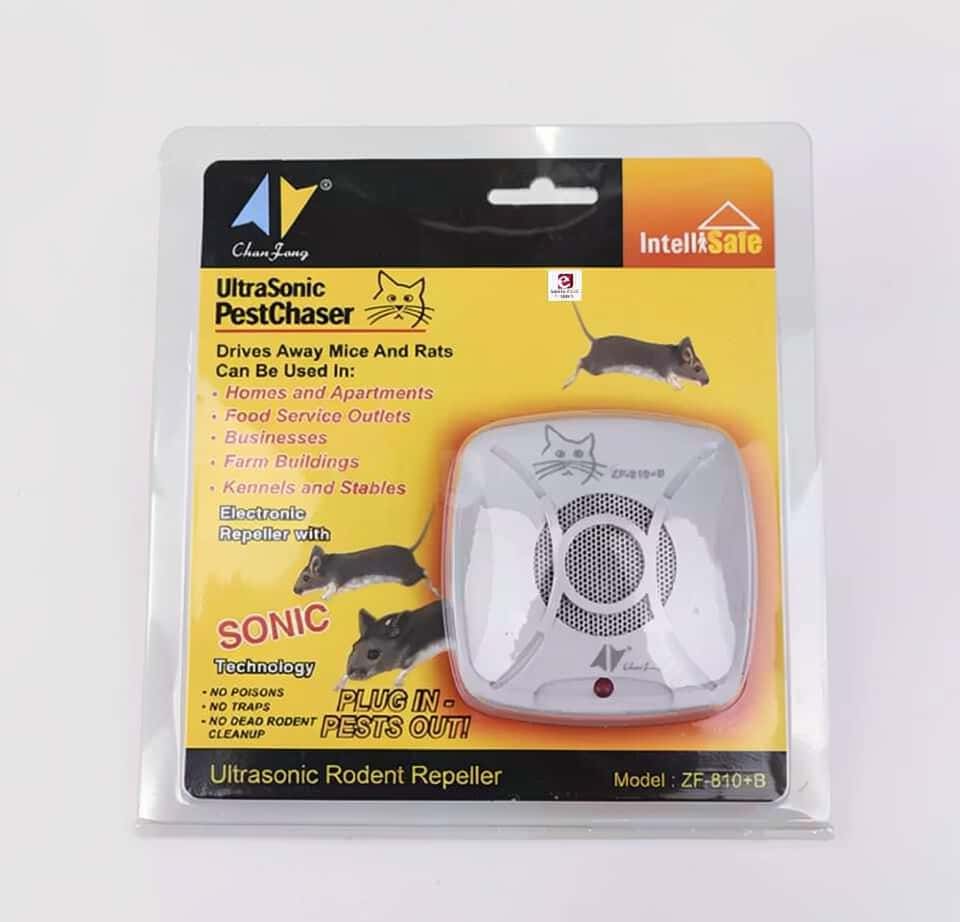 Ultrasonic Mouse and Rodent Repeller Device ZF-810+B - Tenderyard