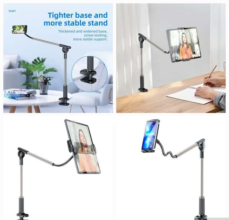 Hoco PH47 Desktop Phone and Tablet Holder - Tenderyard
