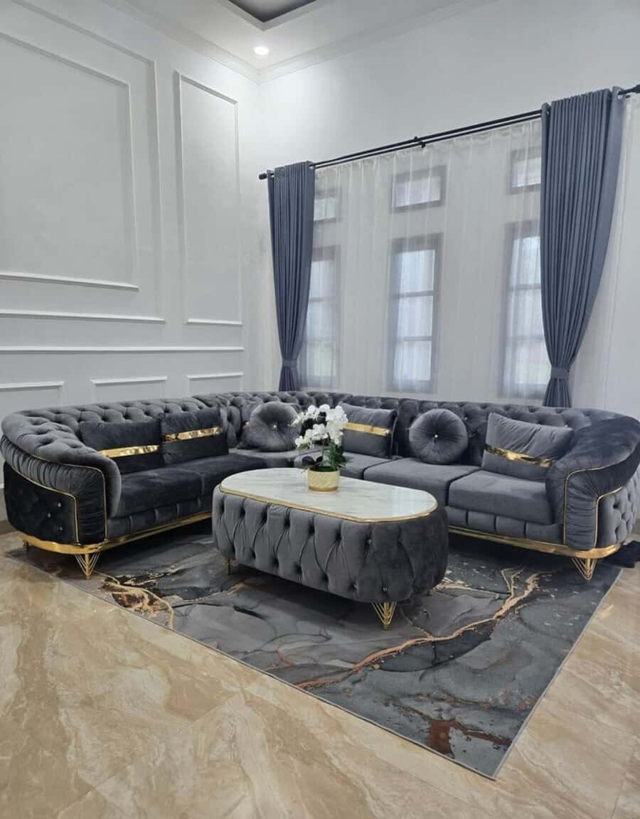 Künc divan, Qarışıq rəng - Tenderyard