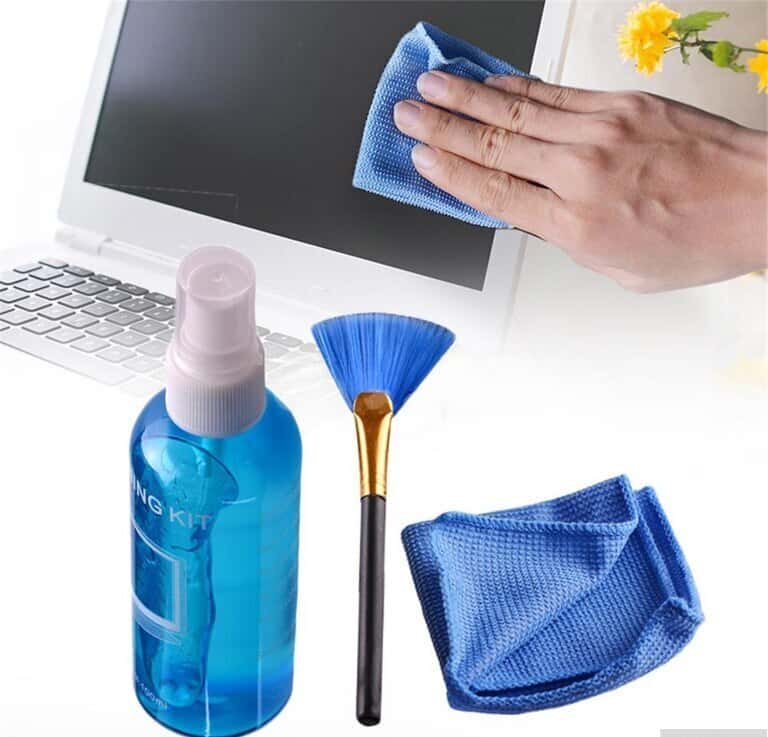 Screen Cleaning Kit (Spray, Brush, and Cloth) - Tenderyard