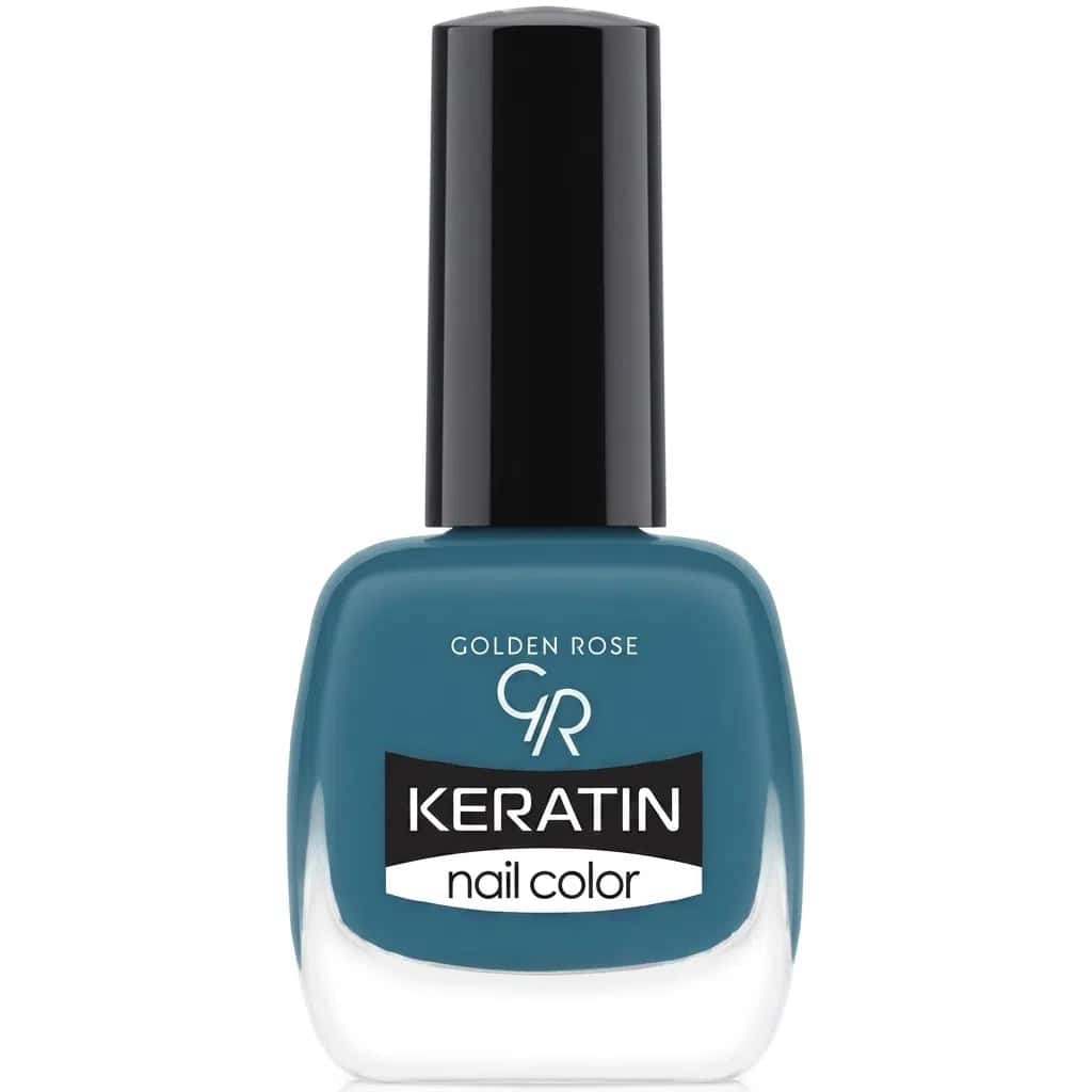 Golden Rose Keratin Blue Matte Nail Polish 9 ml - Tenderyard