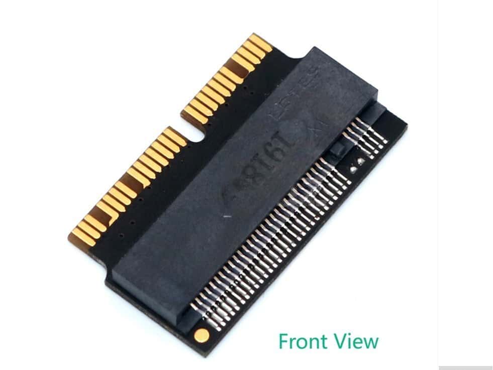 SSD adapter M.2 NVMe 12+16pin MacBook 2013-2017 - Tenderyard