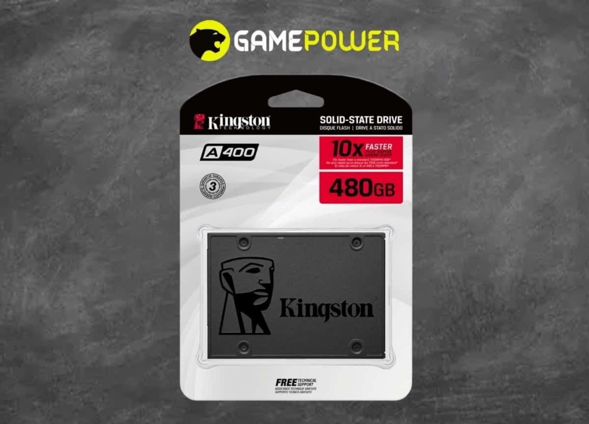 Kingston A400 480GB 2.5 SATA SSD - Tenderyard