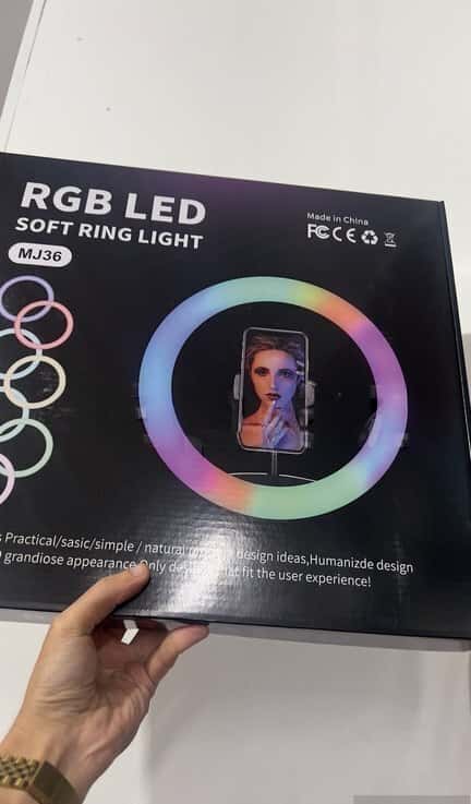 RGB LED Ring Light Models - Tenderyard