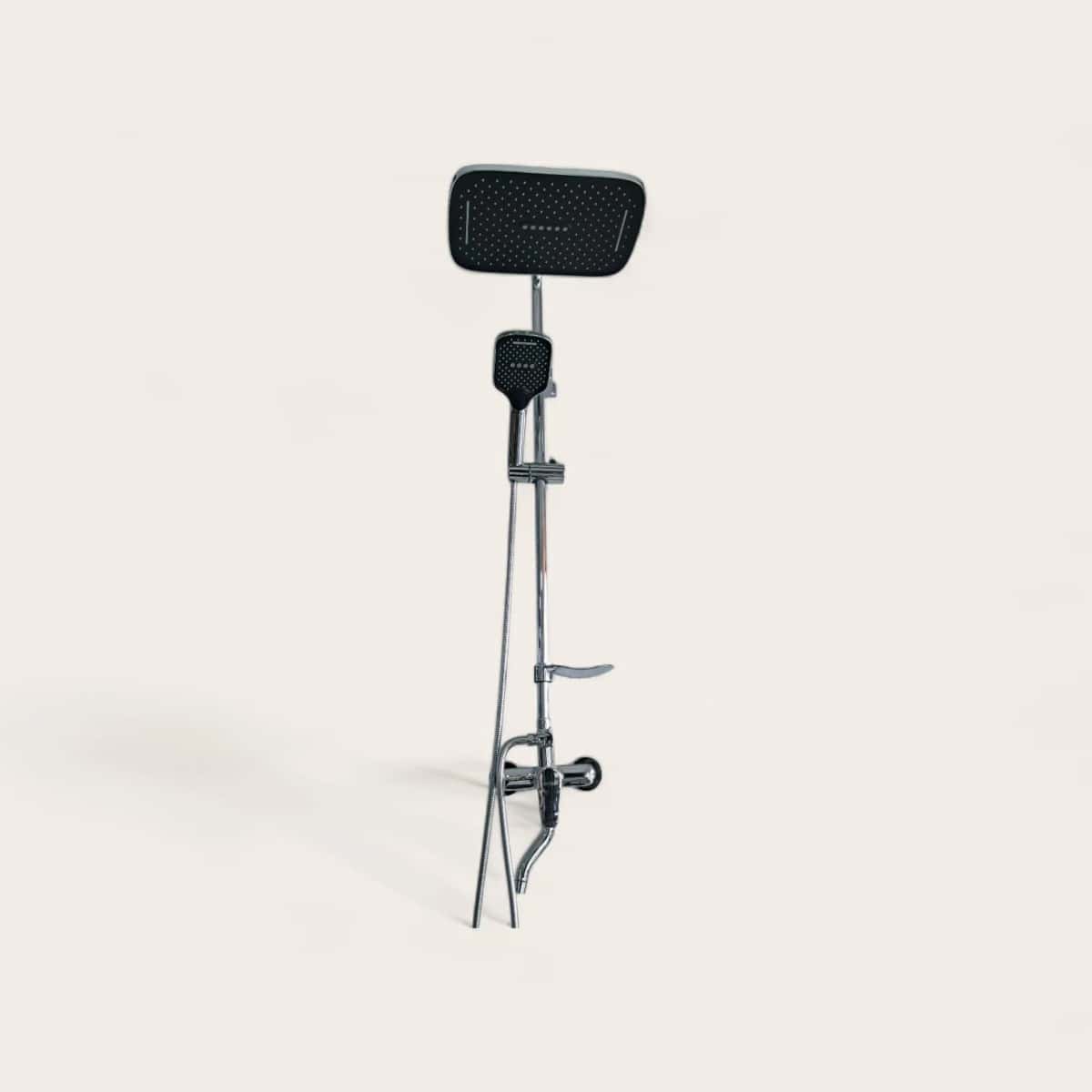 Square shower head, Silver color - Tenderyard