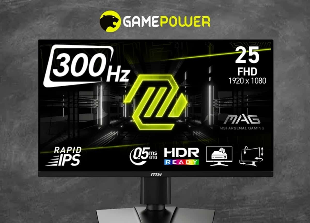 MSI MAG 255PXF 24.5" 300Hz Gaming Monitor - Tenderyard