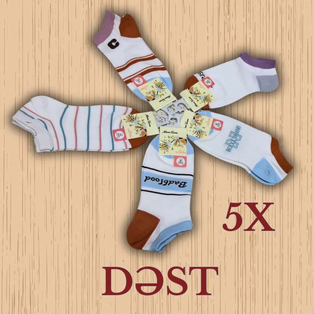 Women's socks, Mixed color, Size L - Tenderyard