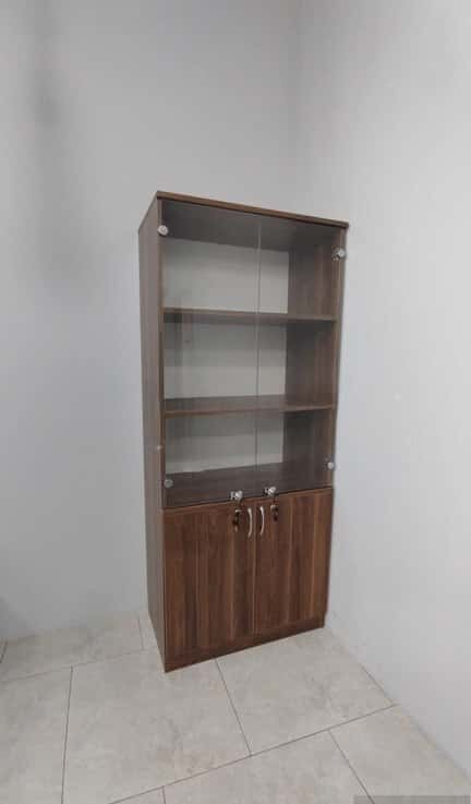 Ofis dolabı İki qapılı, Qəhvəyi rəng - Tenderyard