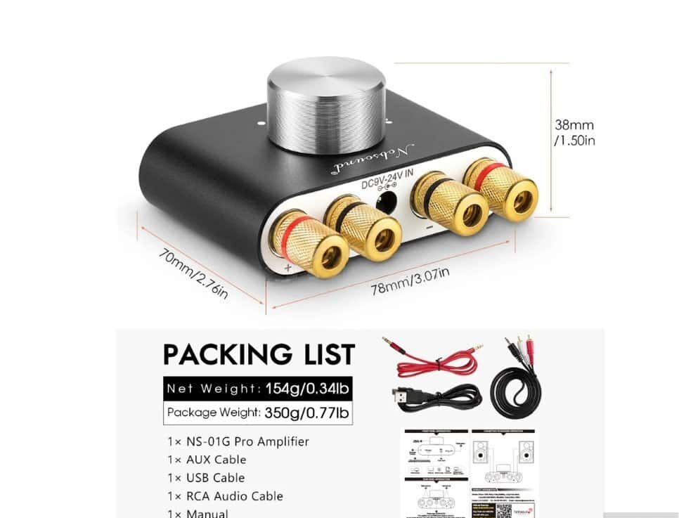 Mixed color audio amplifier - Tenderyard