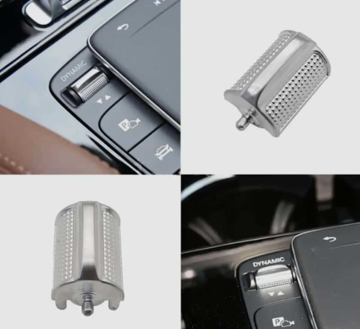 Central console control button for Mercedes-Benz models - Tenderyard