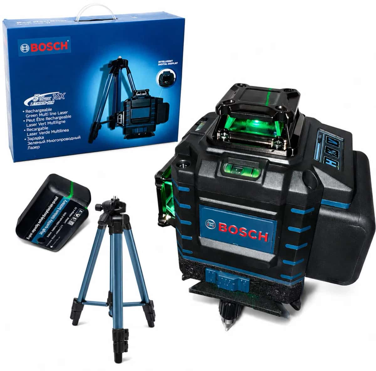 4D Green Laser Level 35m - Tenderyard