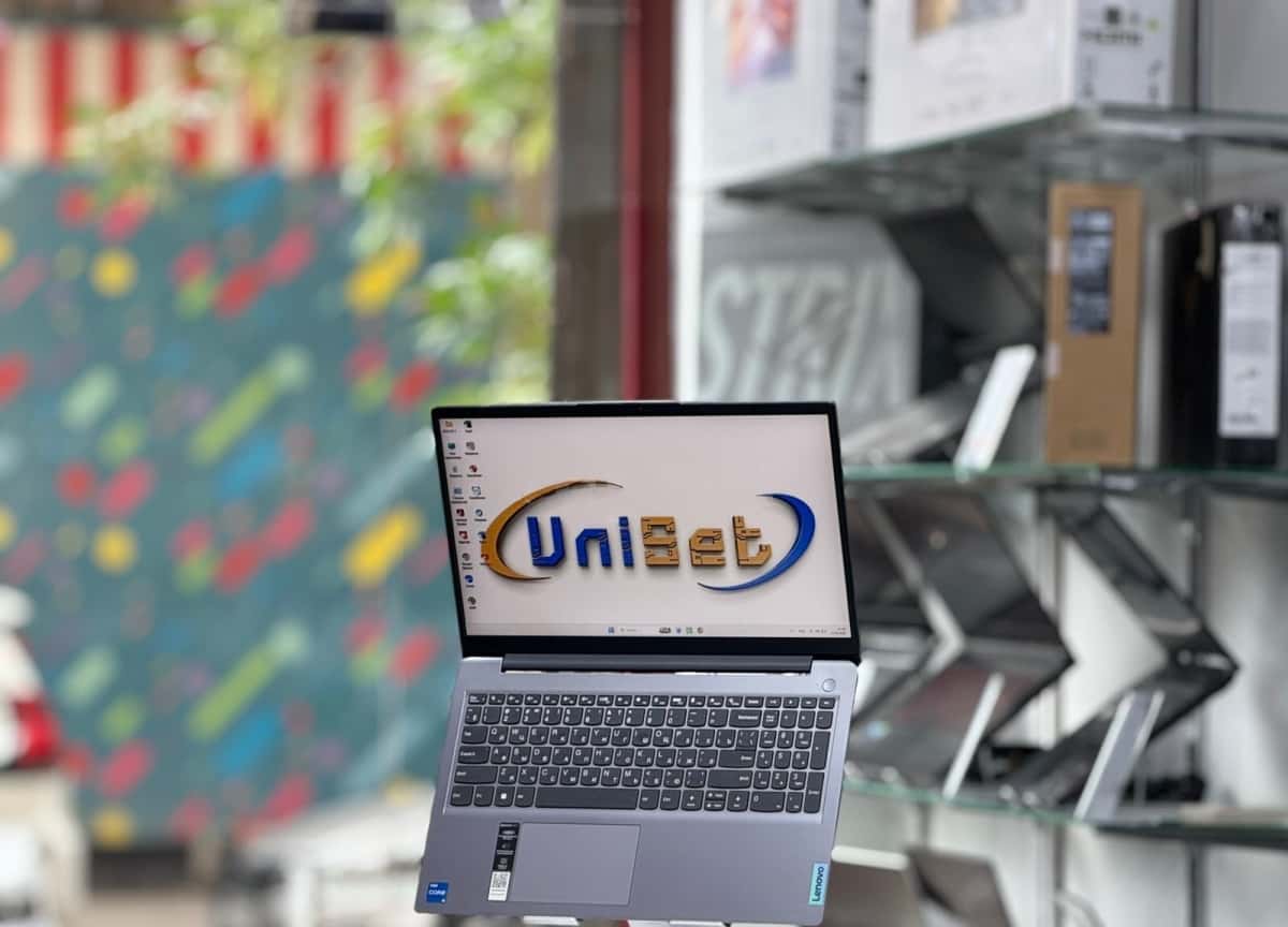 Lenovo brand laptop, Gray color - Tenderyard