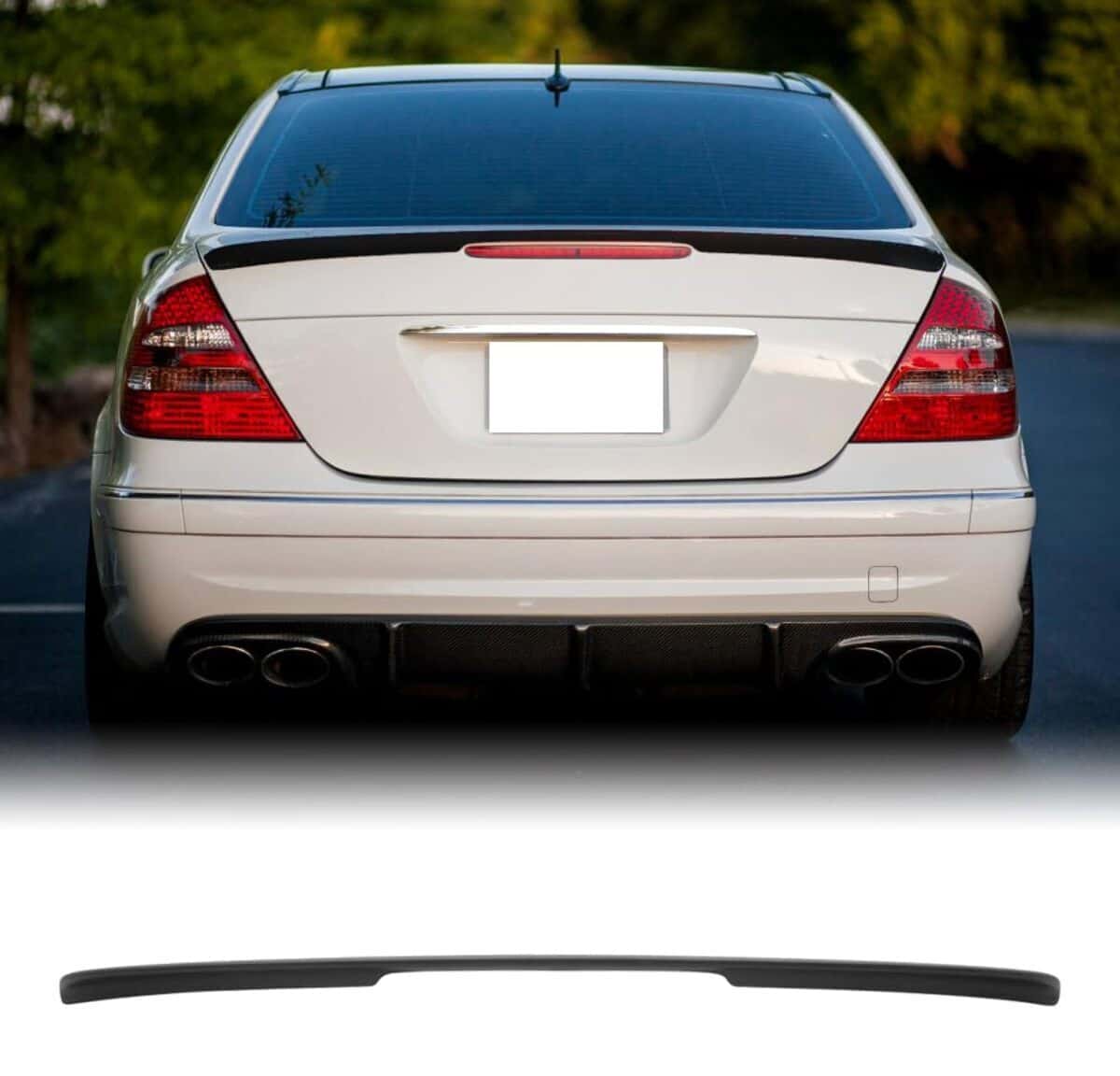Trunk spoiler for Mercedes E-Class W211 - Tenderyard