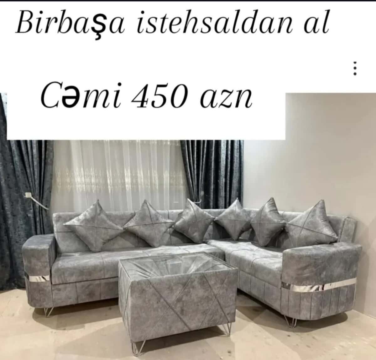 Künc divan, Qarışıq rəng - Tenderyard