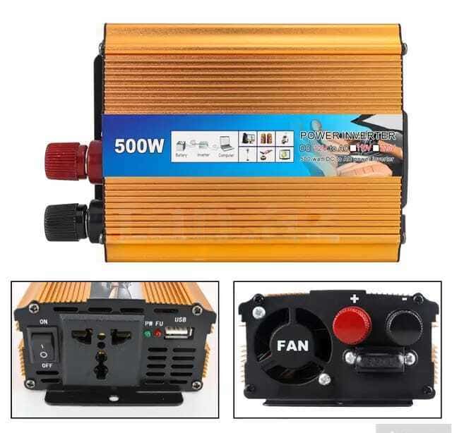 İnvertor 500W 12V/24V çevirici - Tenderyard