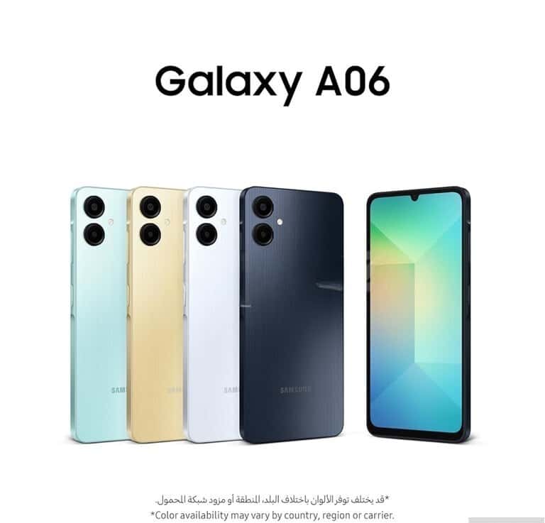 Samsung Galaxy A06, 4 GB - Tenderyard