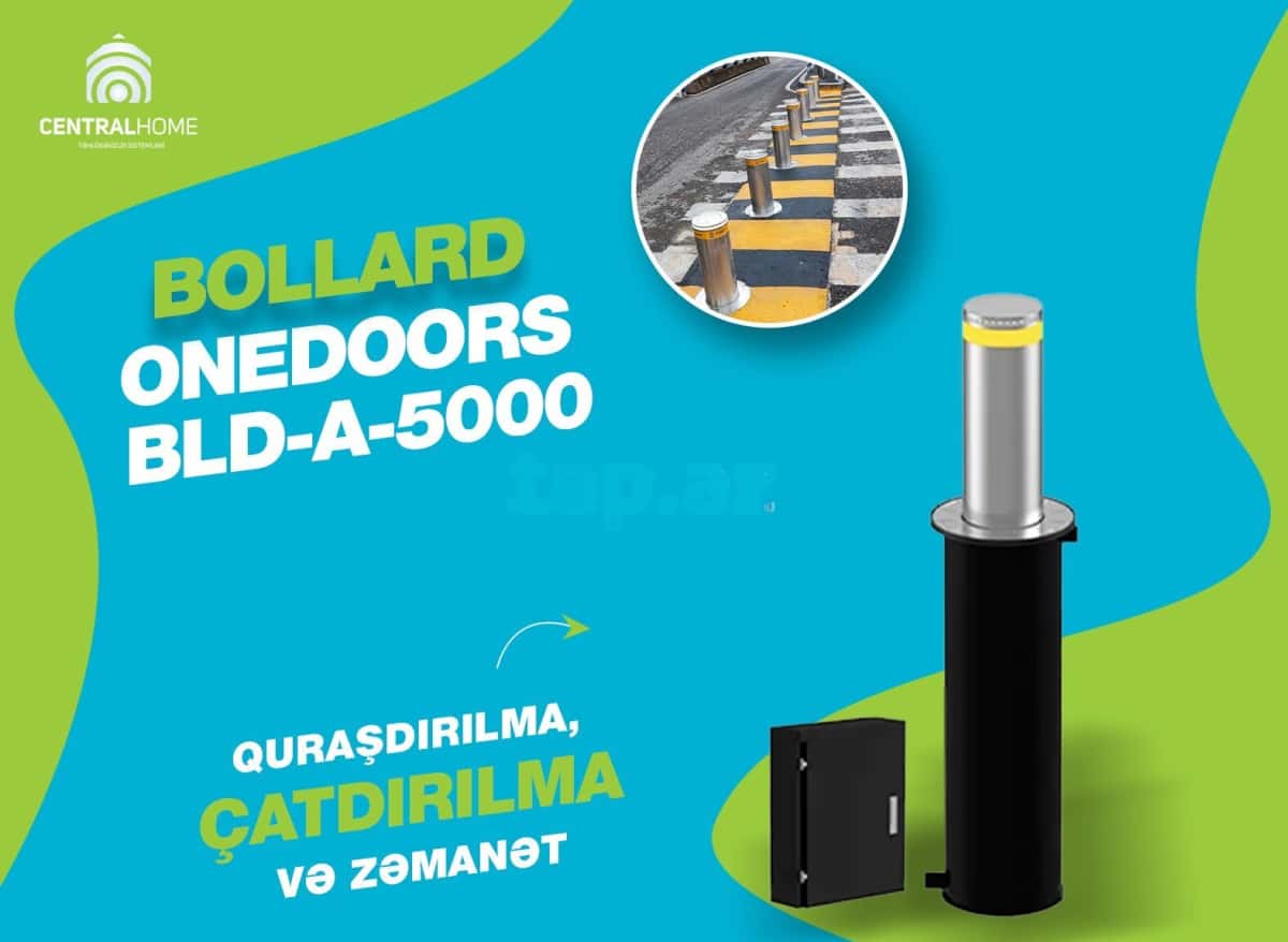 Automatic hydraulic bollard Onedoors BLD-A-5000 - Tenderyard