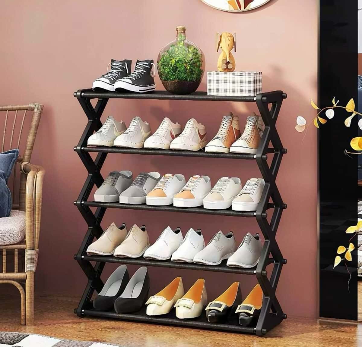 5-tier shoe rack - Tenderyard