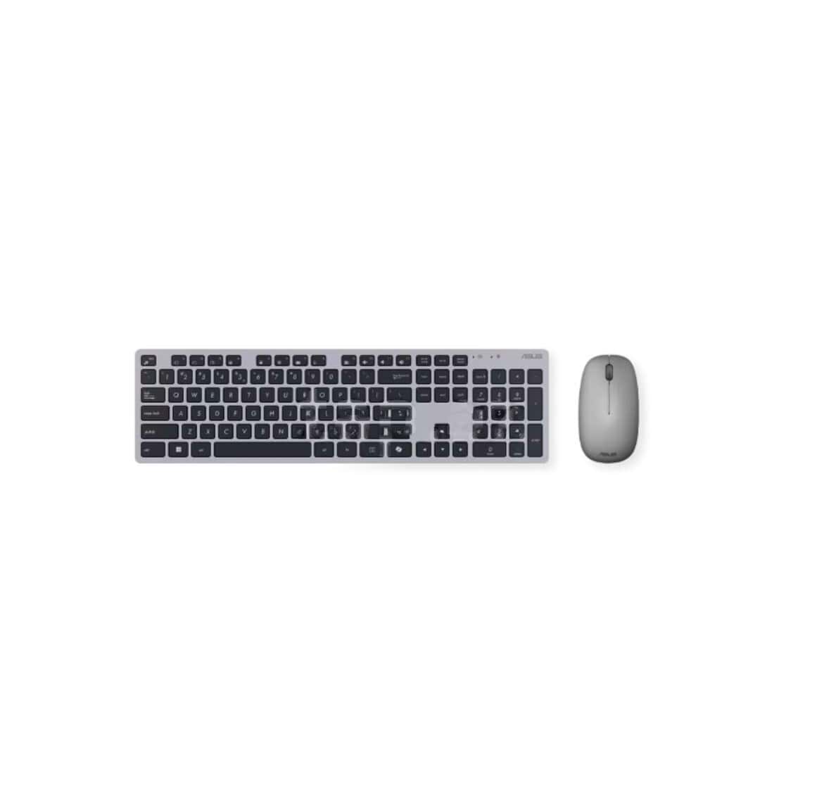 ASUS W5000 Grey wireless keyboard and mouse set - Tenderyard