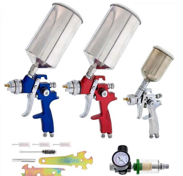 Paint spray gun sets - Tenderyard