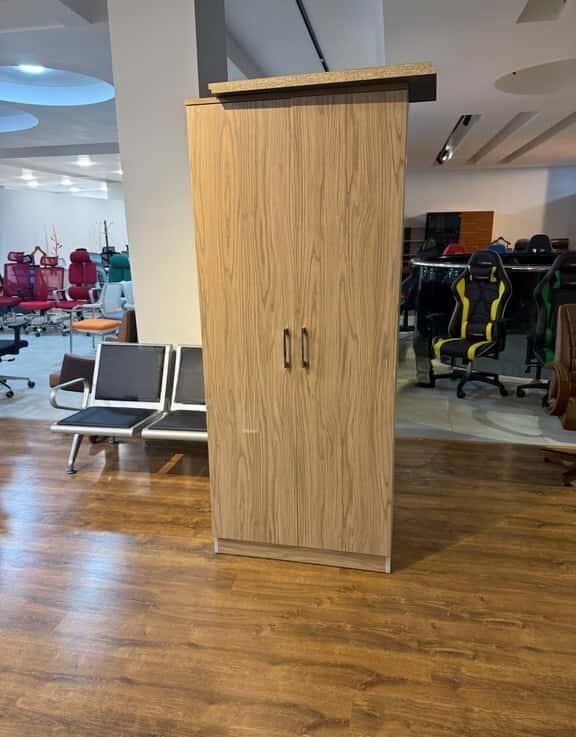 Ofis dolabı İki qapılı, Qəhvəyi rəng - Tenderyard