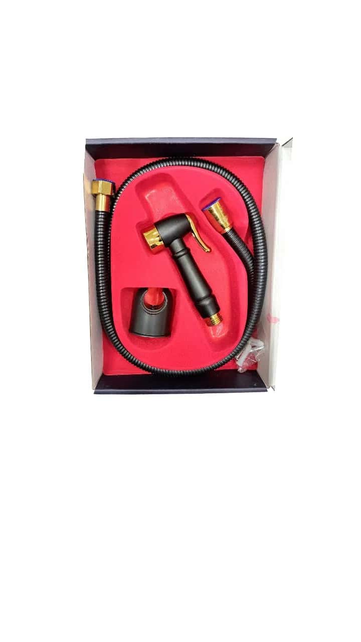 Bidet set black-gold MS105 - Tenderyard