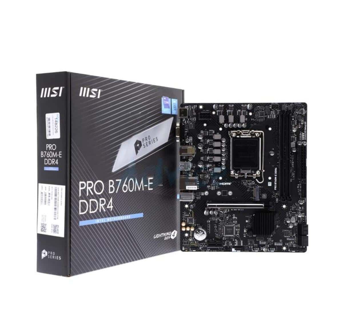 Motherboard MSI PRO B760M-E DDR4 - Tenderyard
