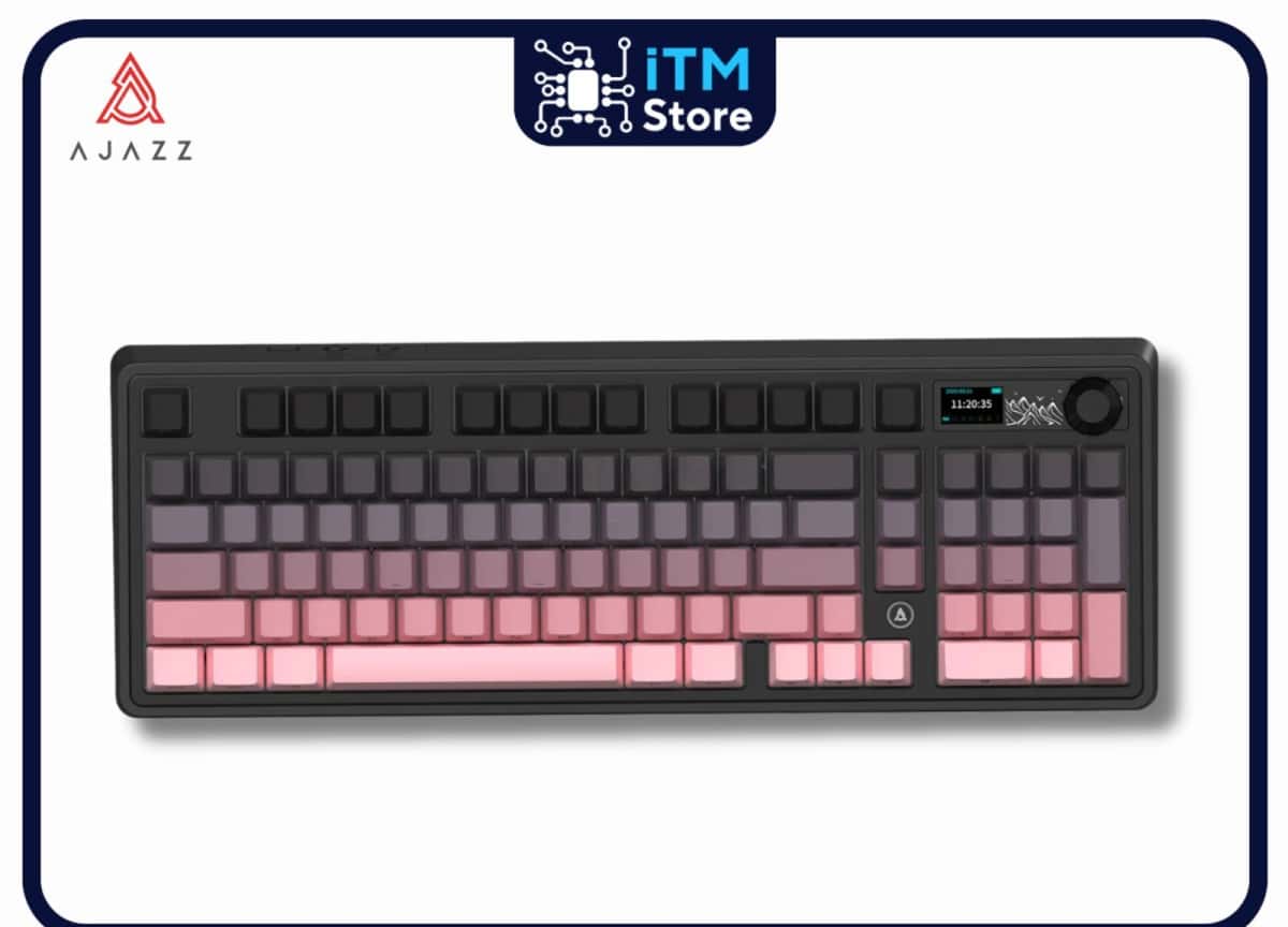 Mechanical keyboard Ajazz AK980 V2 Gradient Pink - Tenderyard