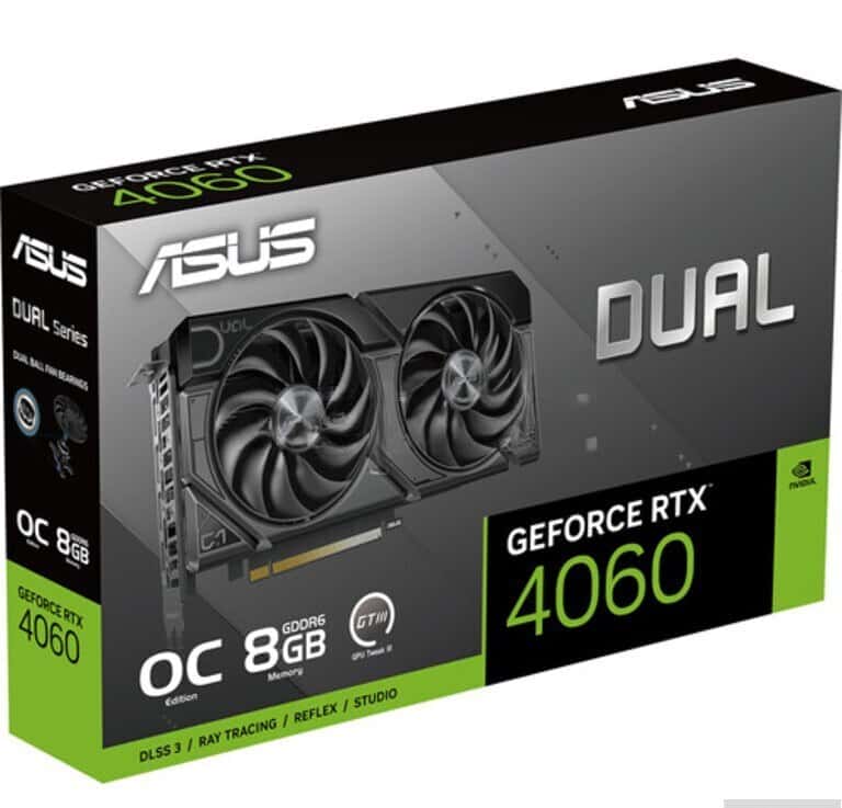 Graphics Card ASUS Dual RTX 4060 OC 8GB - Tenderyard