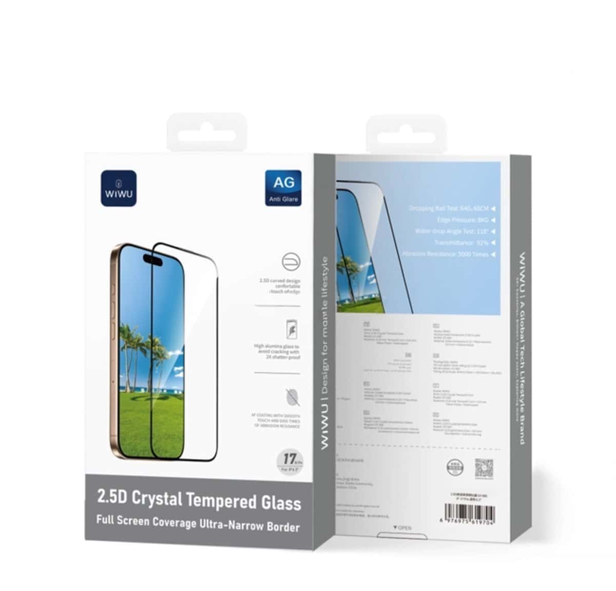 Защитное стекло Crystal Tempered Glass GT-009 iPhone 16 Pro - Tenderyard