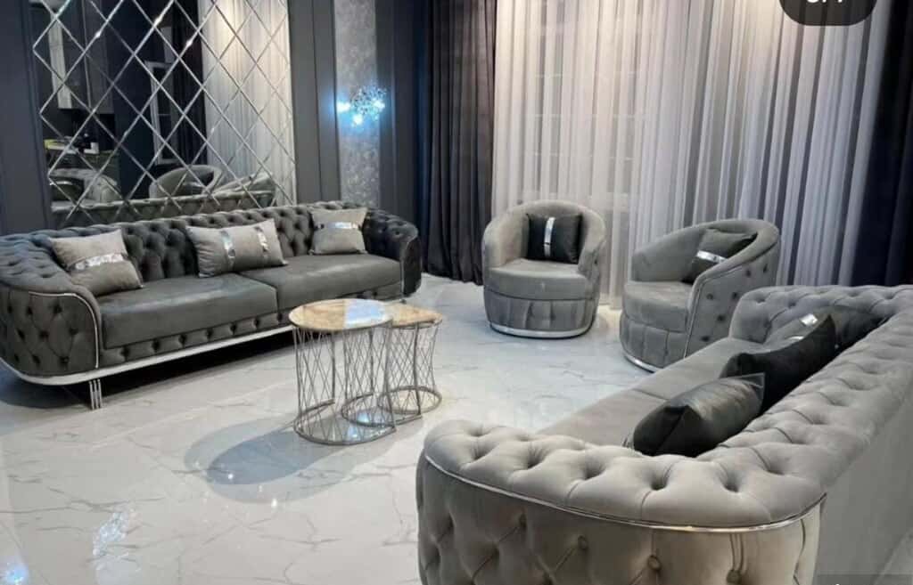 Künc divan, Qarışıq rəng - Tenderyard