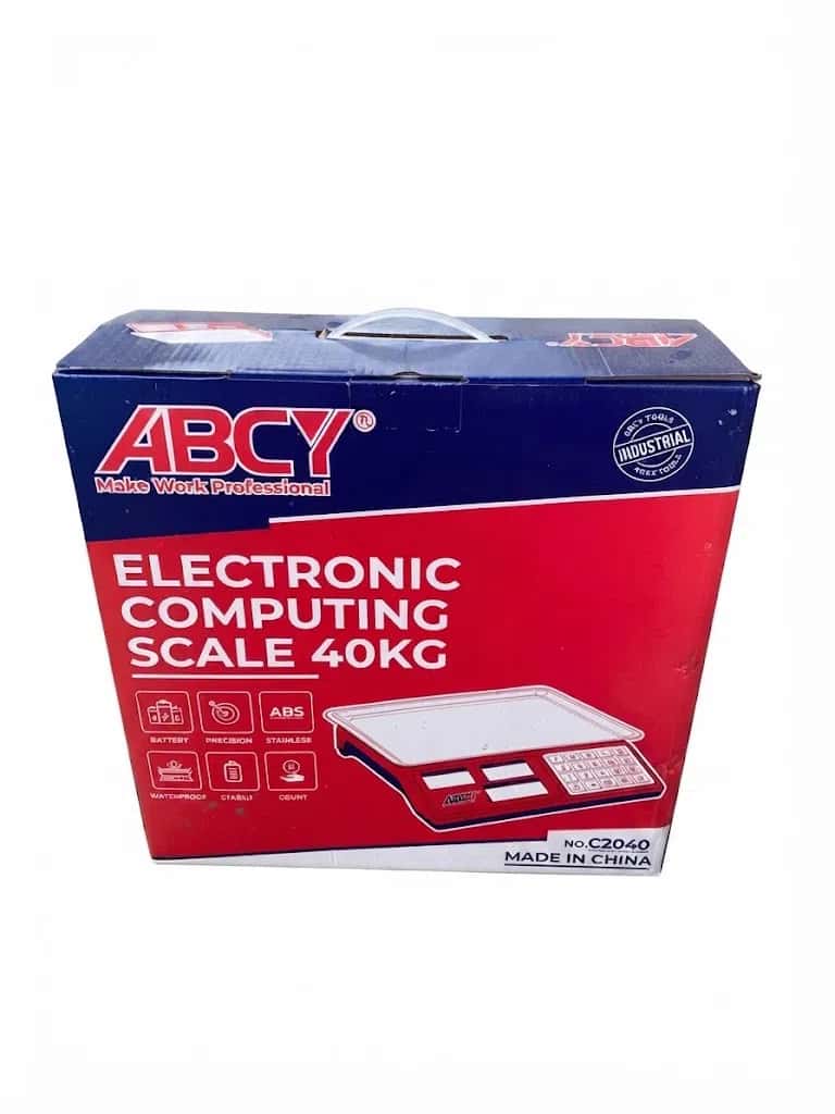 ABCY Electronic Kitchen Scale, 40 kg - Tenderyard