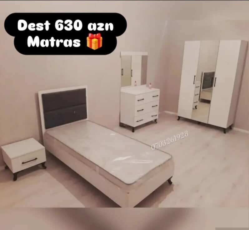 Laminat material yataq otağı dəsti, Qarışıq rəng - Tenderyard