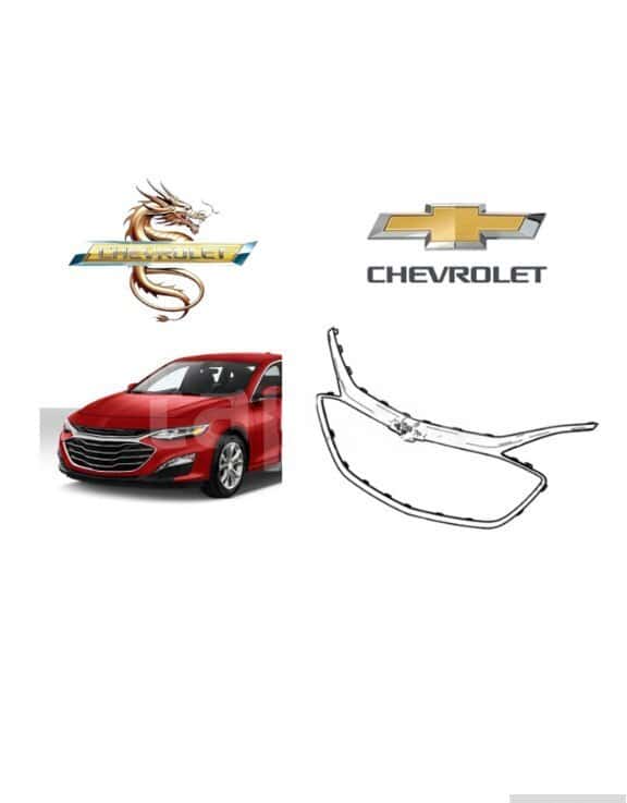 Radiator barmaqlığı nikeli Chevrolet Malibu 2019 - Tenderyard