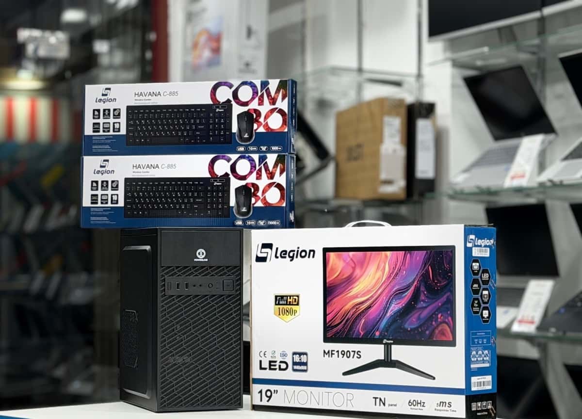 Powerline Legion i3 9th DDR4 Desktop Computer Set - Tenderyard