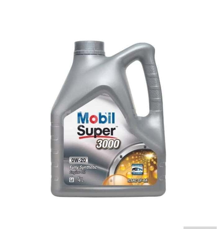 Mobil Super 3000 0W-20 4L Mühərrik Yağı - Tenderyard