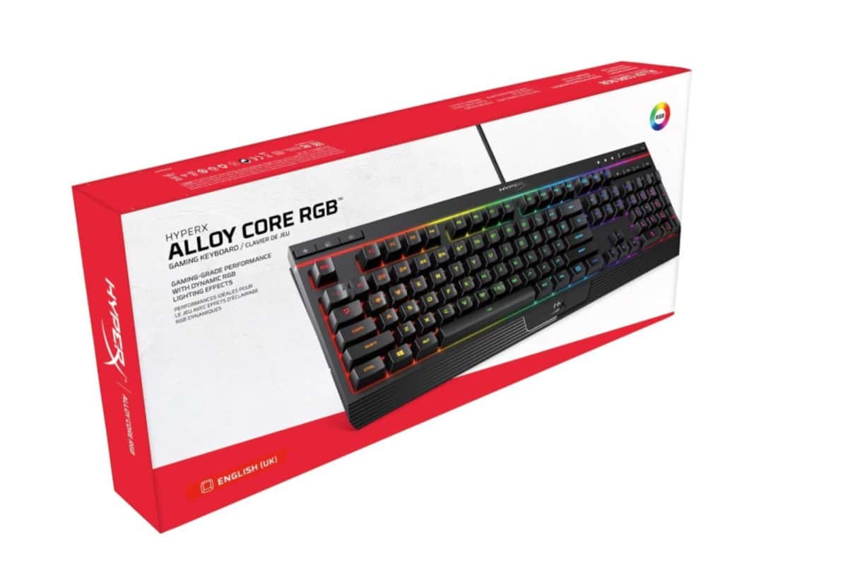 HyperX Alloy Core RGB Keyboard - Tenderyard