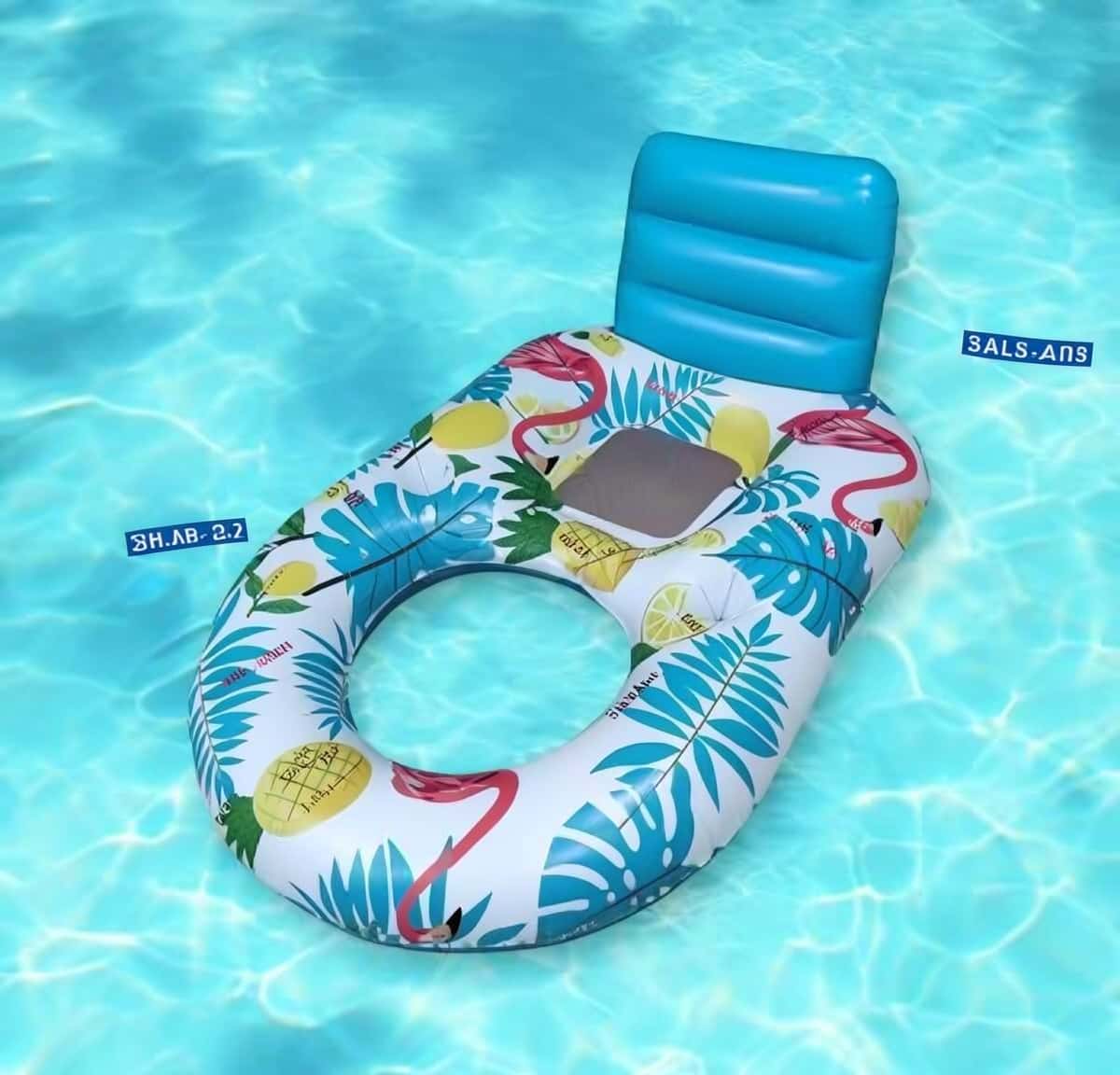 Lighted Floating Water Trampoline Pillow (FR-518242) - Tenderyard