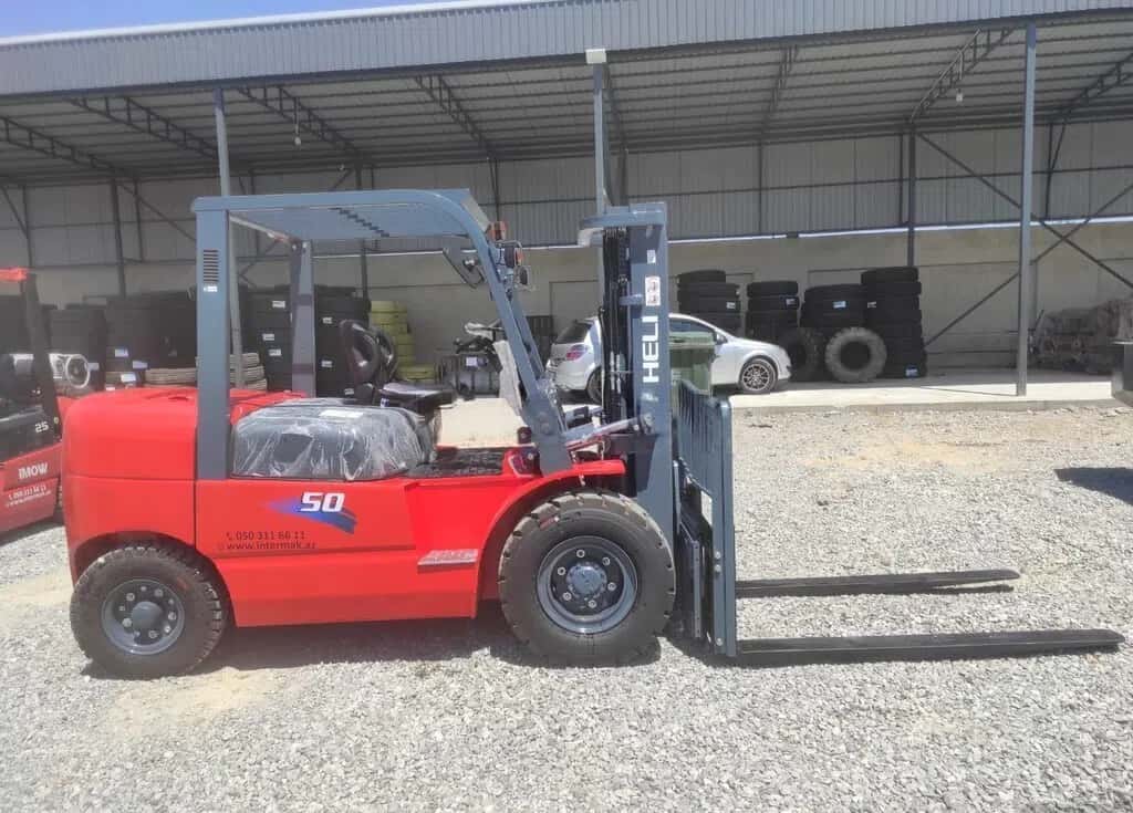 Diesel forklift HELI CPCD50, 2024 model - Tenderyard
