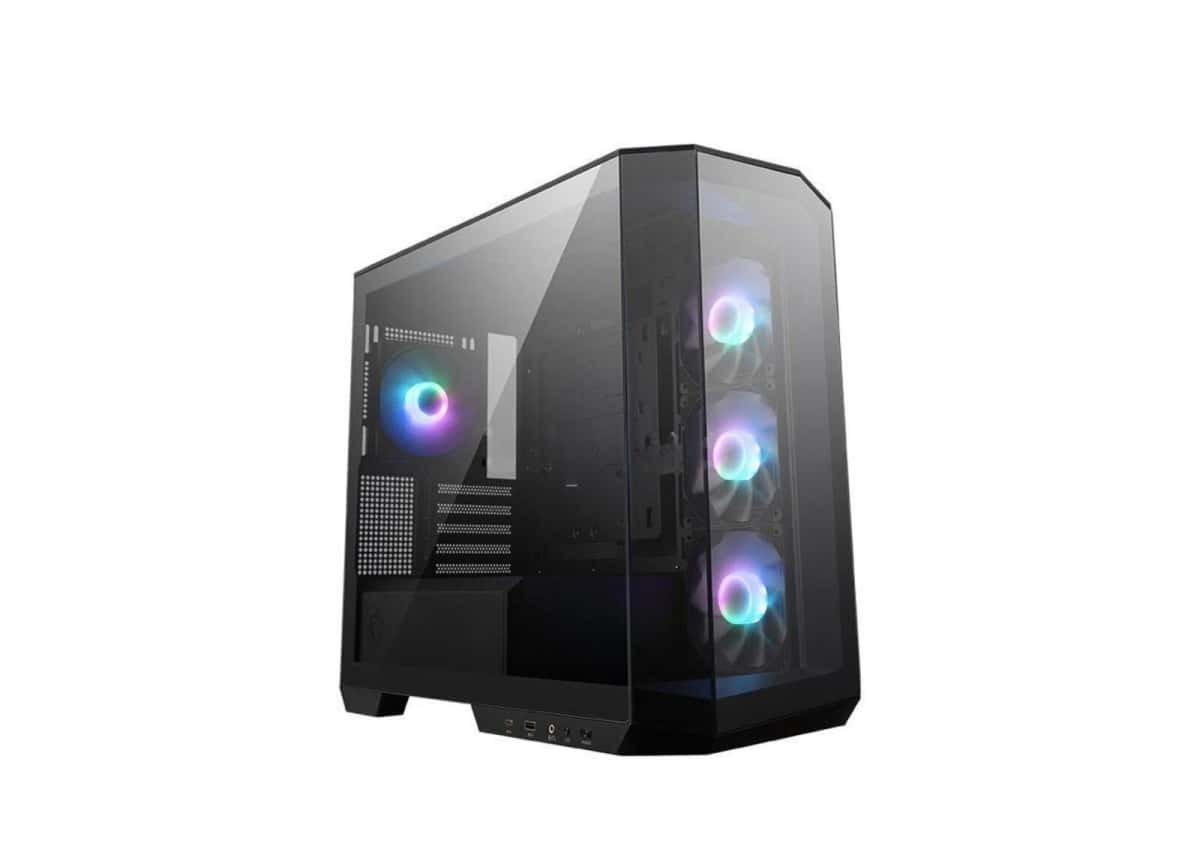 Computer case MSI MAG PANO M100R PZ Black - Tenderyard