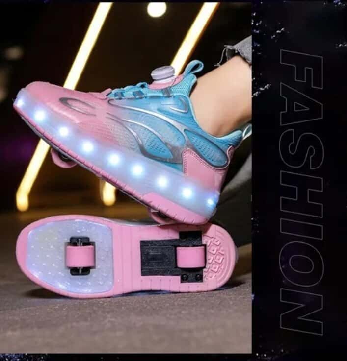 Light-up Roller Shoes for Kids - Tenderyard