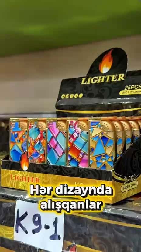 Lighters in various designs - Tenderyard