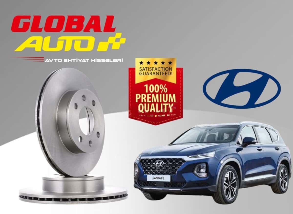 Brake disc Hyundai Santa Fe 2018-2020 - Tenderyard