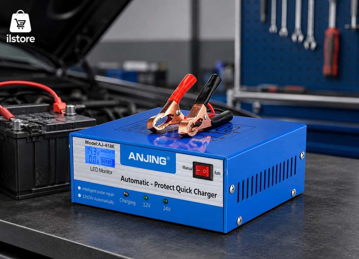 Akkumulyator dolduran aparat 12V/24V - Tenderyard