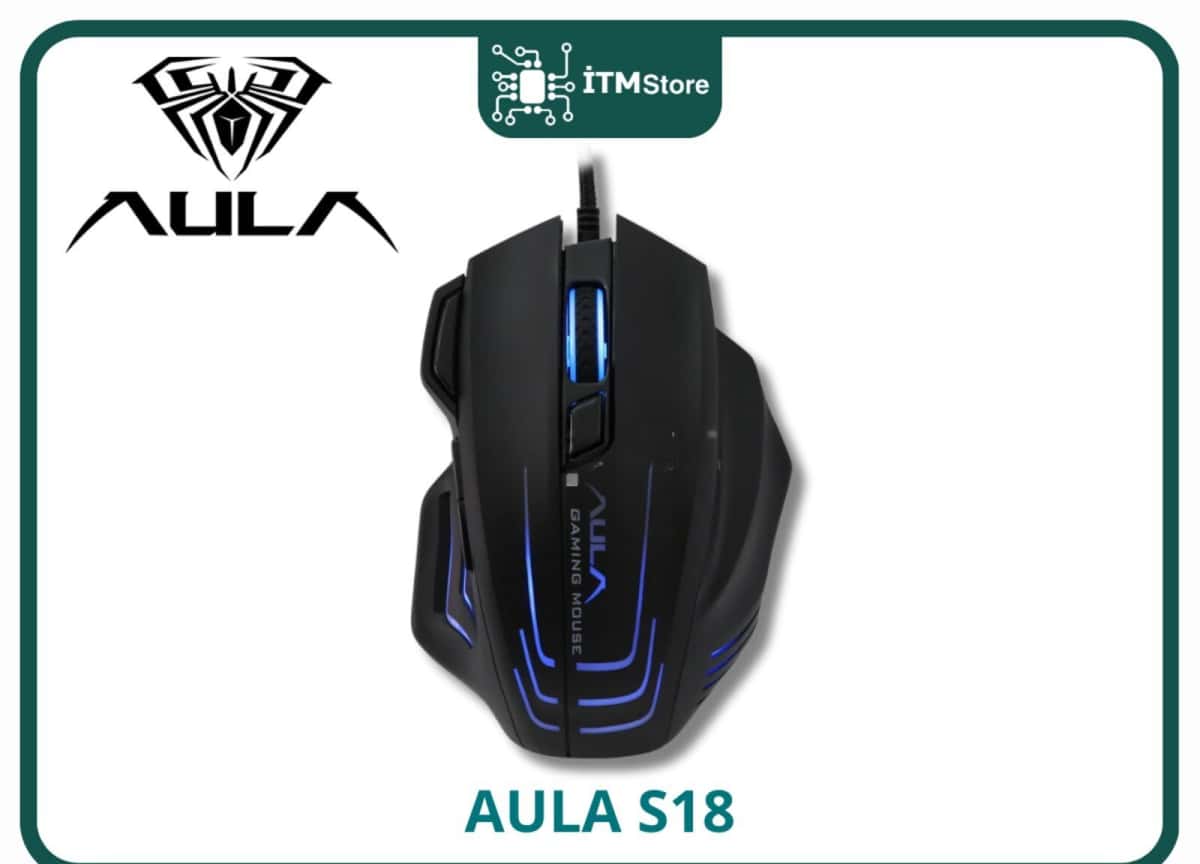 Gaming mouse Aula S18 RGB - Tenderyard